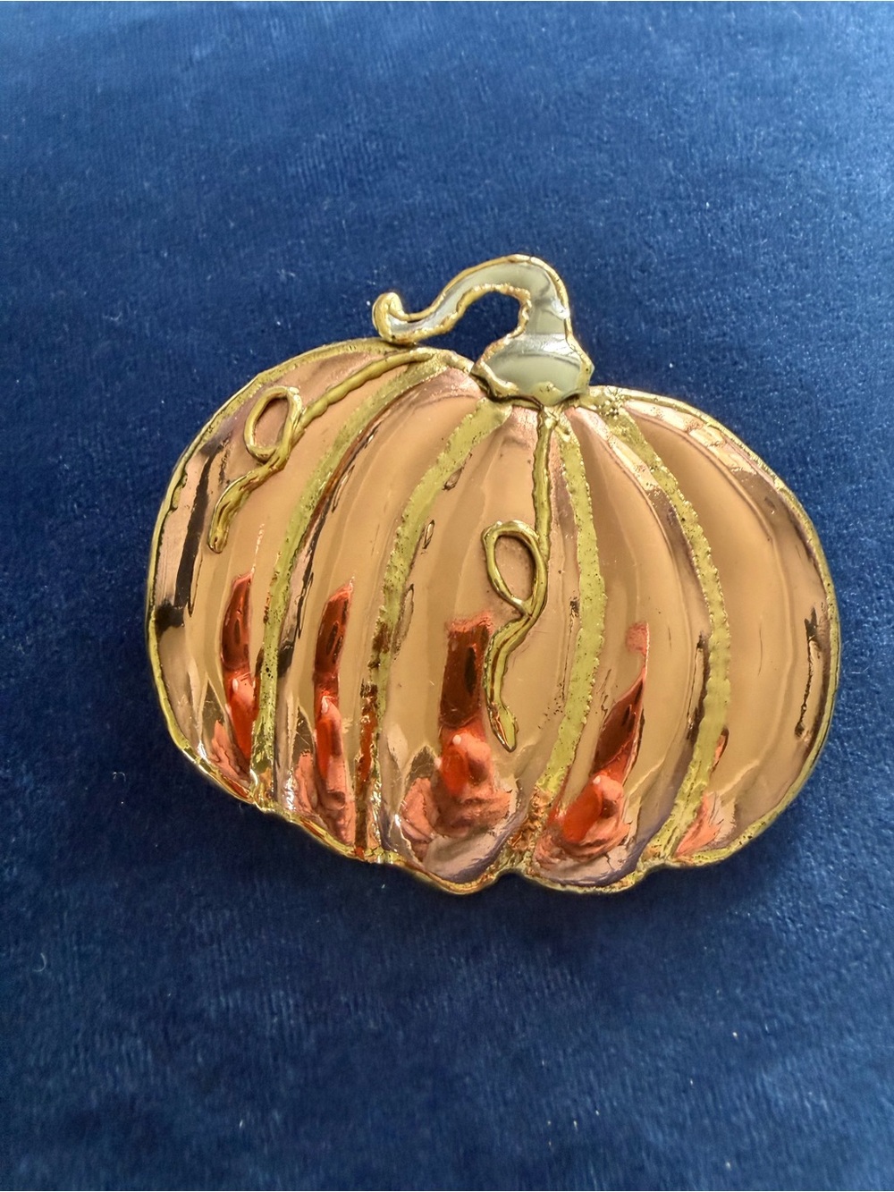 Pumpkin Brooch/Pendant